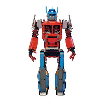 BuildMoc MOC-41854 Optimus Bricks Prime 42098 Алтернативна модел на робота, образователна играчка, градивен елемент, фигурки