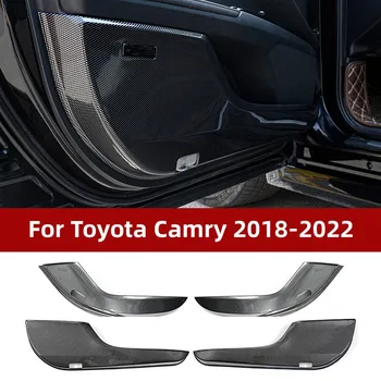 За Toyota Camry 2018-2021 автомобилна врата противоударная тампон ABS, изработени от въглеродни влакна автомобилна врата пылезащитная защитен стикер