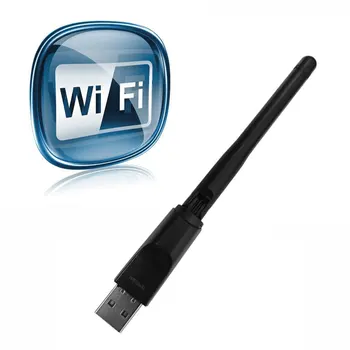 USB Wifi Адаптер 150 Mbps Антена 2.4ghz USB 802.11 n/g/b Ethernet Wi-Fi usb донгъл lan Безжична Мрежова карта PC wifi приемник