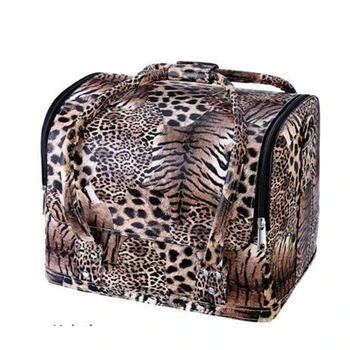 Жена органайзер за грим, женски козметичен куфар за пътуване портфейл, косметичка, чанта за грим, куфар за багаж, чанта-органайзер за грим