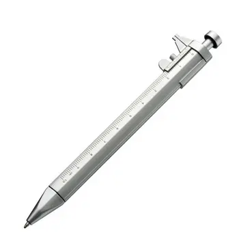 Многофункционална гел чернильная дръжка с нониусом, роликовая химикалка химикалка, канцелярская химикалка писалка 0,5 мм, директна доставка