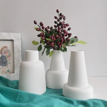 Скандинавските ваза керамична ваза за цветя, украса за дома, вази за сухи цветя, декорация за хол, спалня, офис