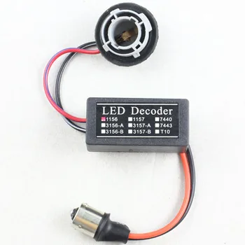 1156 BA15S Декодер предупреждения правила-добрият упражняване резистори светкавица за мигач след монтаж на led лампи
