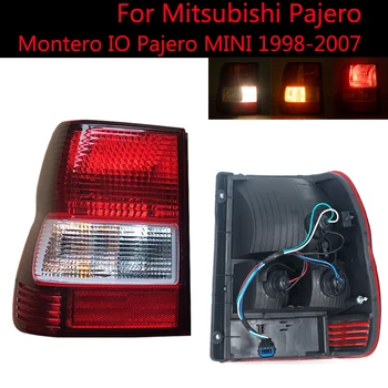 Задна Светлина за Кола Задна Спирачка Стоп-Сигнал на Задните Светлини Противотуманная Фар За Mitsubishi Pajero Montero IO Pajero MINI 1998-2007 MR535073 MR535074