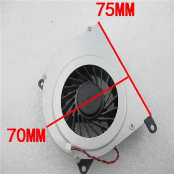 3 бр. охлаждащ вентилатор за 75X70X15 mm 5 В 12 охладител електронен полупроводници, хладилник радиатор за охлаждане филмът обзавеждане САМ за PC