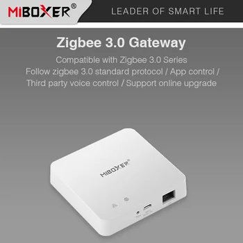 Miboxer ZB-Box2 Zigbee 3.0 Кабелна интелигентен контролер gateway control App / Едностранно гласово управление на онлайн актуализация 5V 1A (Micro USB)