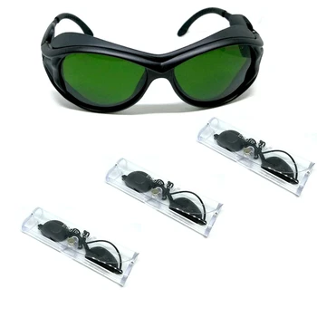 защитни очила за лазерна защита CE IPL 1pc 200nm-2000nm/очила за оператор с превръзка за очи 3pcs Beauty Clients Eyeshield
