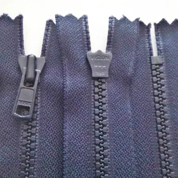 20 бр/лот 3 # 15 см Луксозна цип YKK от смола тъмно синьо с от затворен тип за пришивания джоба на яката, за шиене, аксесоари за шивач, за незабавен ремонт
