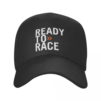 Класическата бейзболна шапка Ready To Race за мъже и жени, дишаща състезателна спортна шапка мотоциклетист, шофьор на камион, спортна