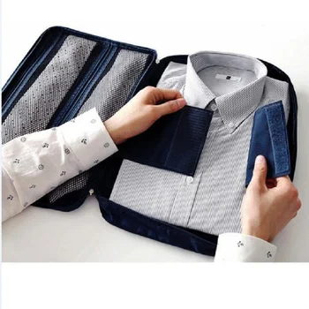 Модерен мъжки найлон водоустойчива чанта за съхранение на дрехи, вратовръзка, риза, чанти за съхранение на дрехи срещу бръчки