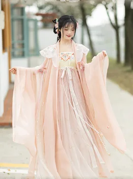Hanfu Риза с широки ръкави Китайски рокли съвременен китайски традиционната рокля в китайски стил cosplay Hanfu