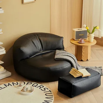 Модерен минималистичен пластове диван, релаксиращ удобни дивани за всекидневна, индивидуален слой на пода, дизайнерски канапета, мебели за дома
