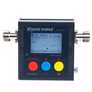 За SURECOM SW-102 електромера 125-520 Mhz цифрова УКВ/UHF и измерване на КСВ SW102 за двустранния радио