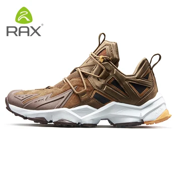 Rax Мъжки туризъм обувки непромокаеми улични маратонки за мъже Леки външни маратонки за бягане Планински обувки за мъже треккинговые обувки