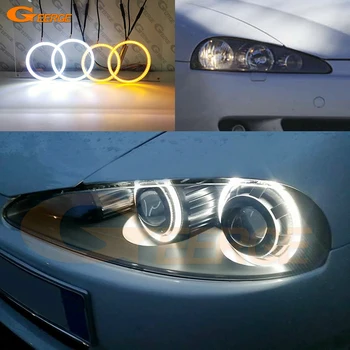 За Alfa Romeo 147 от 2005 2006 2007 2008 2009 2010 ултра ярка дневна светлина поворотник LED ангелски очи Halo пръстени автомобилни аксесоари