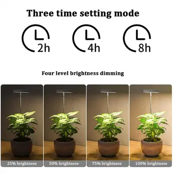 5 В Лампа На Пълния Спектър За Стайни Растения Usb Led За Растенията Фито Лампа За Отглеждане На Фитолампы Осветление За Отглеждане На