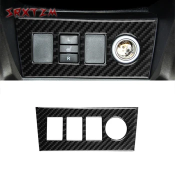 Стикер на панела запалка от въглеродни влакна, рамка, накладки за Toyota Rav4 2006-2012 Автомобилни аксесоари
