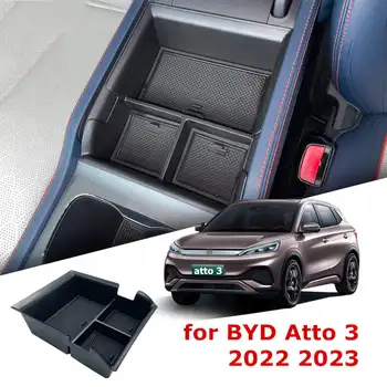 Кутия за съхранение Подлакътник BYD Atto 3 2022 2023 Аксесоари За Интериора на Колата