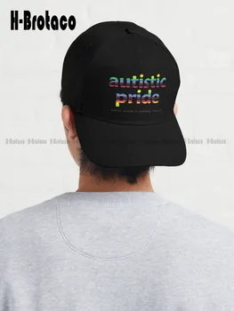 Бейзболна шапка Autistic Pride, дамски шапки и шапки, памучни улични прости шапки с козирка Vintag, ежедневни шапки, регулируеми шапки за шофьори на камиони, дънкови шапка